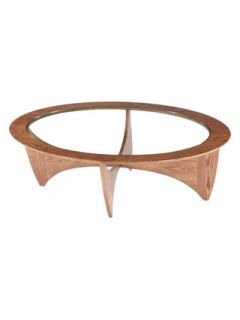 Seymour Oval Wood Coffee Table by Control Brand