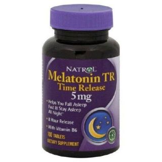 Natrol Melatonin Tr 5Mg Time Release Tablets   100 Ea