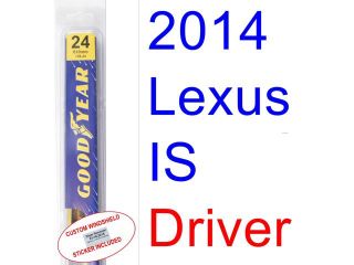 2014 Lexus IS Wiper Blade (Passenger)