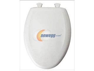 Church Seat 1200SLOWT 390 Slow Close STA TITE Elongated Closed Front Toilet Seat in Cotton White