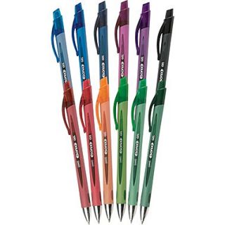 Sonix™ Retractable Gel Ink Pens, Medium Point, Assorted, Dozen (13123 CC)