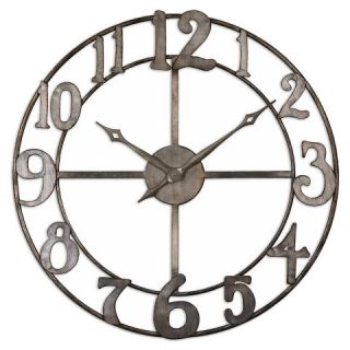 Uttermost Delevan 32 Metal Wall Clock