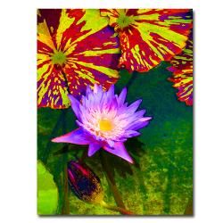 Amy Vangsgard Waterlily Canvas Art   Shopping