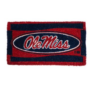 NCAA Ole Miss Welcome Graphic Printed Doormat by Team Sports America