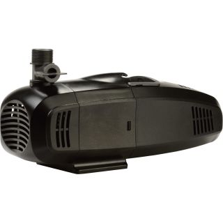 Pond Boss Water Feature Pump with UV Clarifiers — Fits 1in. Tubing, 950 GPH, 12-Ft. Max. Lift, Model# PP1000UV