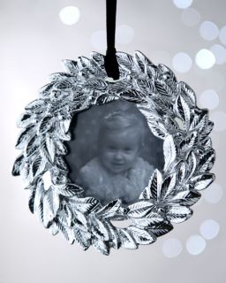 Michael Aram Bayberry Wreath Annual Frame Christmas Ornament