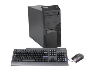 Lenovo ThinkCentre M78 2111C2U Desktop Computer   AMD A Series A4 5300 3.4GHz   Tower   Business Black
