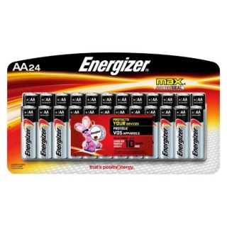 Energizer Max AA Batteries 24 Count (E91BP 24)