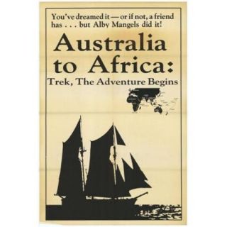Australia To Africa, Trek The Adventure Begins Movie Poster (11 x 17)