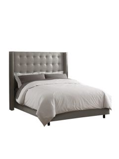 Nail Button Tufted Wingback Bed by Platinum Collection by SF Designs
