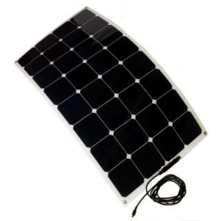 Grape Solar PhotoFlex 100 Watt Monocrystalline Solar Panel with 8 mm Barrel Connector PhotoFlex 100 BC
