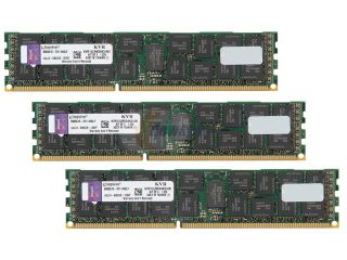 Kingston 48GB (3 x 16GB) 240 Pin DDR3 SDRAM ECC Registered DDR3 1333 Server Memory DR x4 1.35V Intel Model KVR13LR9D4K3/48I