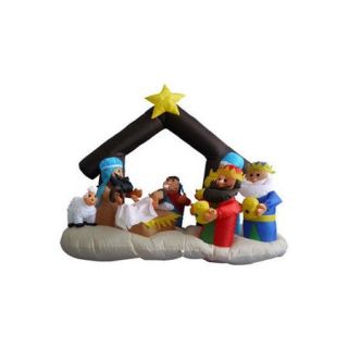 BZB Goods 6 ft. Long Nativity Scene Decoration