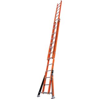 Little Giant SumoStance Extension Ladder — 28Ft., 300Lb. Capacity, Type 1A Fiberglass, Model# SUMO 28 1A