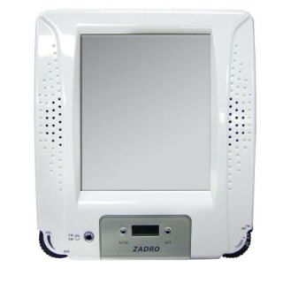 Zadro Z'Fogless Stereo Shower Radio in White ZRA01