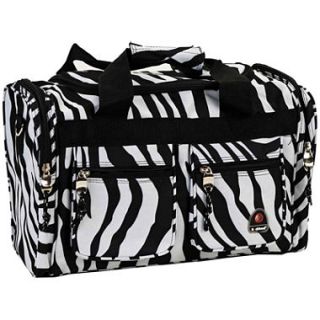 Rockland 19 Freestyle Carry On Animal Print Duffle Bag
