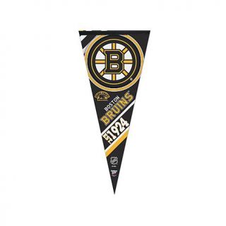 NHL Team Logo 17" x 40" Premium Pennant   Boston Bruins   7800113