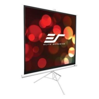 Elite Screens Tripod Series 71 in. Diagonal Portable Projection Screen with 11 Ratio T71NWS1