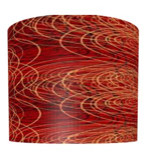 13 Swirl Polystyrene/Paper Drum Shade