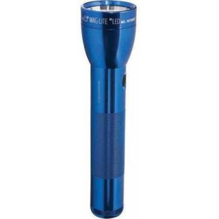Maglite 2 D Cell Multi Mode Switch Flashlight with Adjustable Beam, Blue
