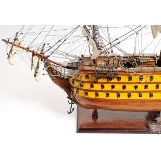 HMS Victory Painted Model Ship by Old Modern Handicrafts