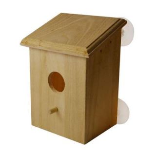 Aspectek PetsN'all Improved Version Real Wood Bird House HR4912