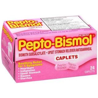Pepto Bismol Caplets, Original, 24ct