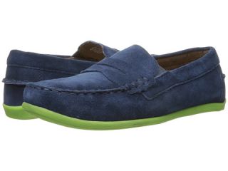 Florsheim Kids Jasper Driver Jr. (Toddler/Little Kid/Big Kid) Blue Suede