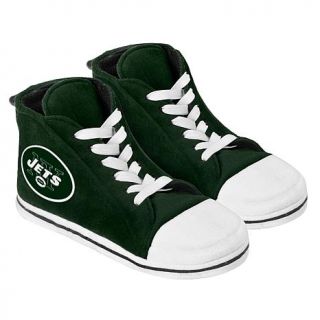 Officially Licensed NFL Plush High Top Sneaker Slipper   Jets   7774568