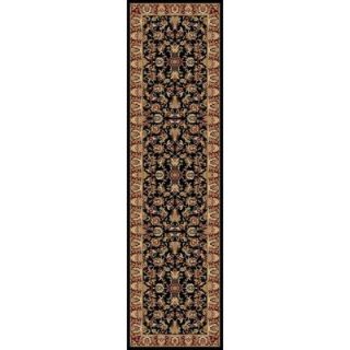 Concord Global Trading Williams Collection Ararat Black 2 ft. 2 in. x 7 ft. 10 in. Rug Runner 75732