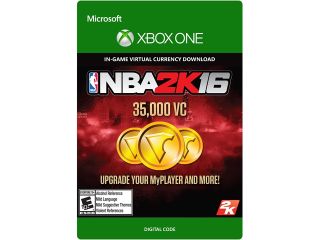 NBA 2K16 35,000 VC XBOX One [Digital Code]