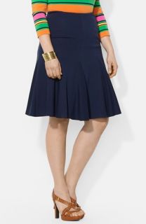 Lauren Ralph Lauren A Line Skirt (Plus Size)