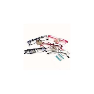 Bulk Buys Plastic Reading Glasses 225 Power Assorted Colors   Case of 12