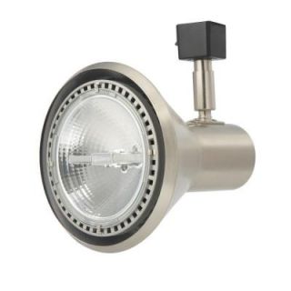 Lithonia Lighting 1 Light Brushed Nickel Front Loading Shade Commercial Track Head LTH SHDE PAR38 BN M12