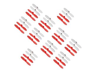 10 x Quantity of Estes Proto X Propellers Blades Props Propeller Blade Prop Set Red & White