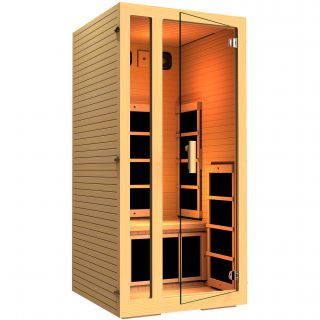 Joyous 1 Person Carbon FAR Infrared Sauna by JNH Lifestyles