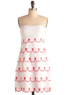 Icing atop the Cake Dress  Mod Retro Vintage Printed Dresses