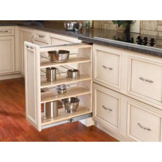 Rev A Shelf 30 in. H x 9 in. W x 23 in. D Pull Out Between Cabinet Base Filler 432 BF 9C