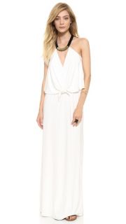 MISA Convertible Maxi Dress with Necklace