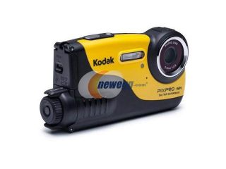 Kodak PixPro WP1 Waterproof Digital Camera, 16MP, 720p, 16' Depth Rating #WP1 YL