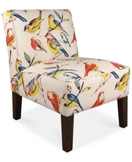 Calabasas Bird Watcher Fabric Accent Chair, Direct Ships for just $9