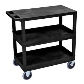 Series Heavy Duty Utility Cart with 1 Tub/1 Flat Shelves