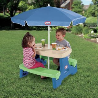 Little Tikes Easy Store Jr. Table with Umbrella