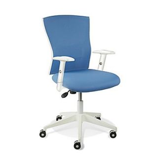 Jesper Office Sanne Fabric Office Chair with Arms, Blue