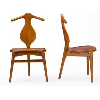 Set of 2 Granard Contemporary Wood Dining Chair Natural
