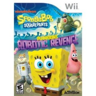 Spongebob Squarepants Plankton's Robotic Revenge (Wii)