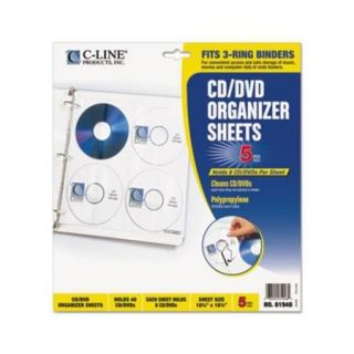 C line Deluxe CD Ring Binder Storage Pages CLI61948