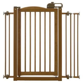 Richell One Touch Pet Gate  Brown