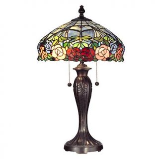Dale Tiffany Zenia Rose Table Lamp   7244906