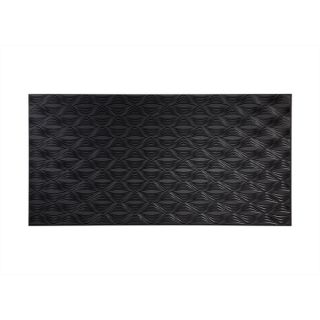 Fasade Shallot Black 4 foot x 8 foot Wall Panel   17623591  